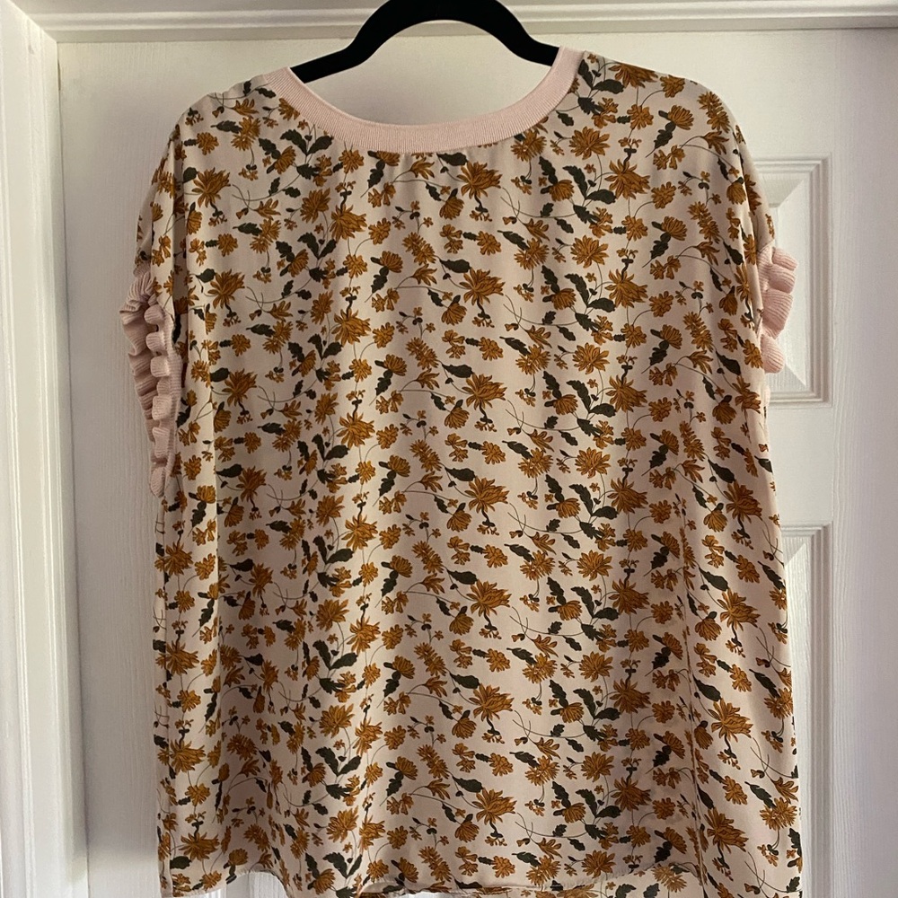 Tahari Floral Print Women's Top